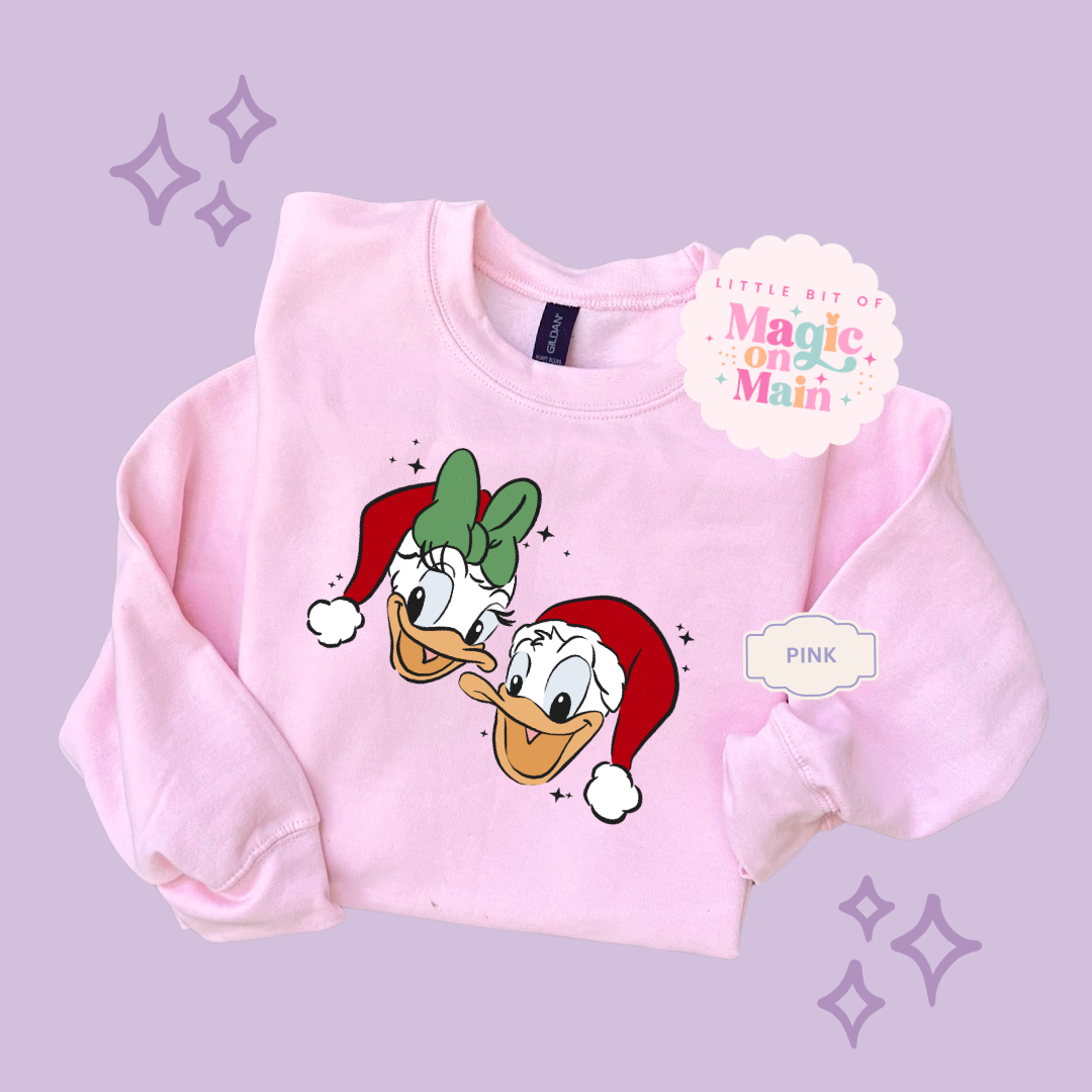 PRINTED MERRY DNLD DAISY - EXCLUSIVE TO MoM - TODDLER / YOUTH SWEATSHIRT
