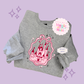PRINTED PINK CASTLE - TODDLER / YOUTH SWEATSHIRT 10003
