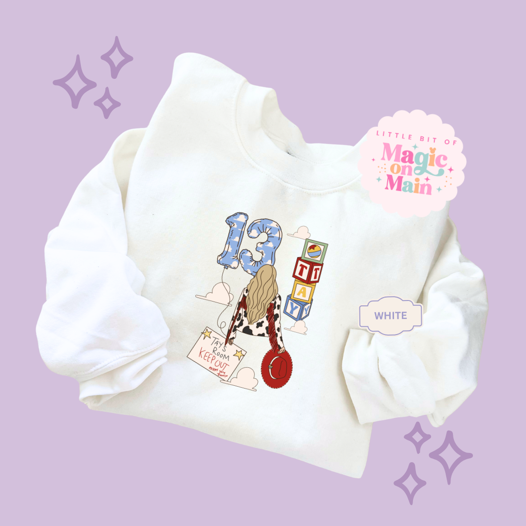 PRINTED TAYS STORY TODDLER / YOUTH SWEATSHIRT