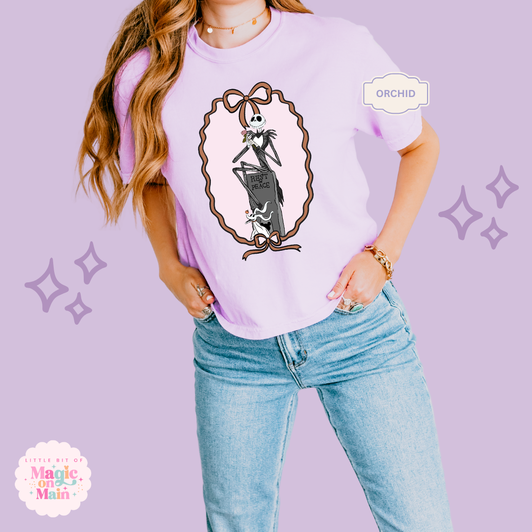 PRINTED JACK AND DOG - WOMENS BOXY T-SHIRT