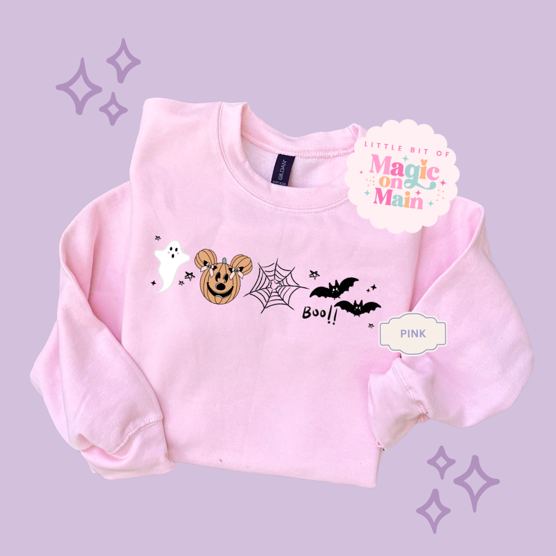 PRINTED BOO CREW - EXCLUSIVE TO MoM - TODDLER / YOUTH SWEATSHIRT