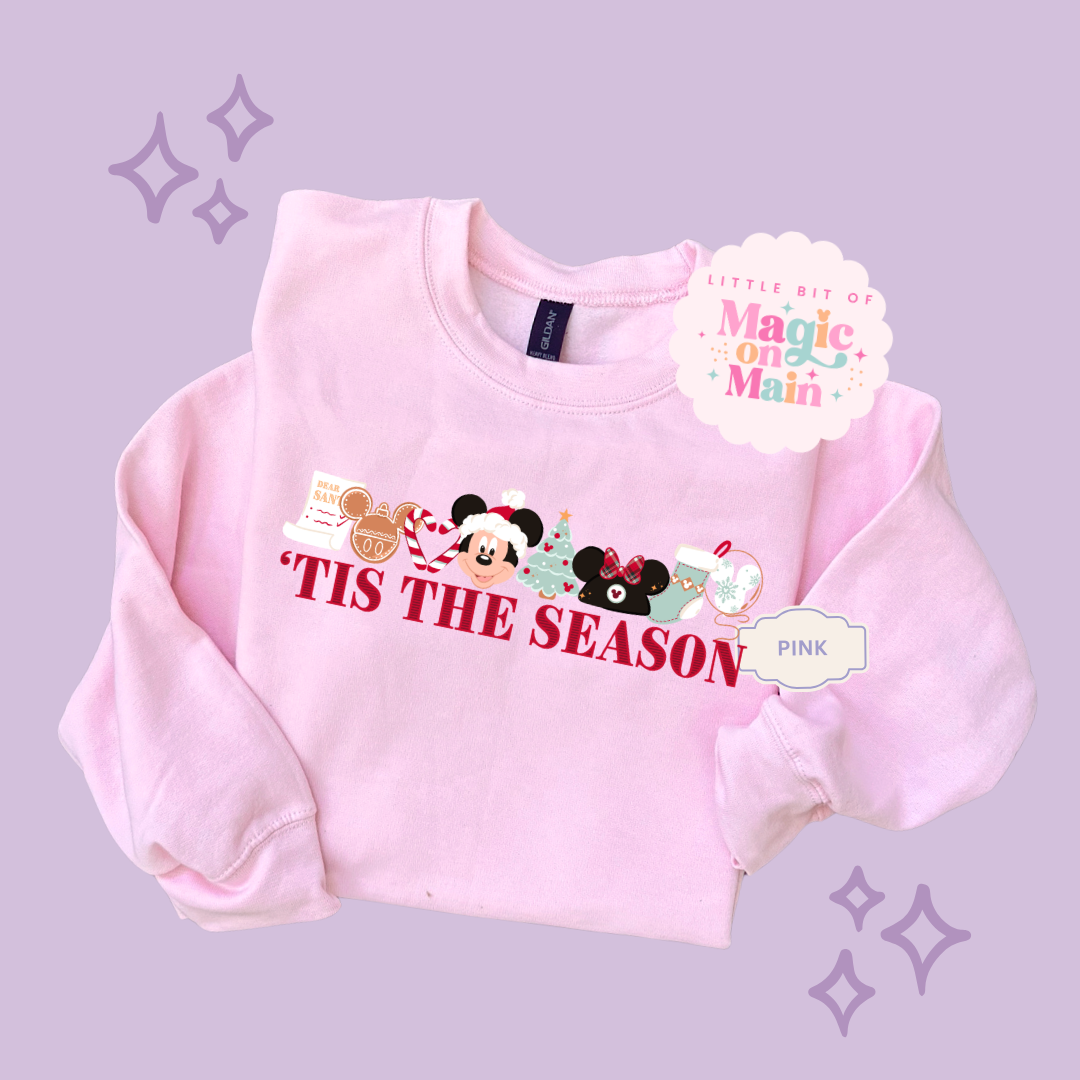 PRINTED TIS THE SEASON - EXCLUSIVE TO MoM - TODDLER / YOUTH SWEATSHIRT