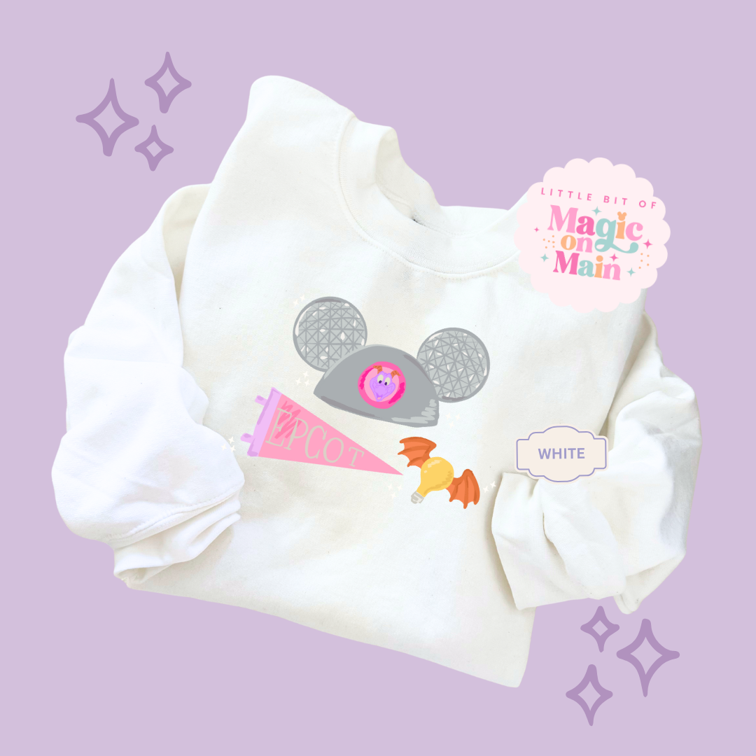 PRINTED EPCOT GIRLIE - EXCLUSIVE TO MoM - TODDLER / YOUTH SWEATSHIRT 10042