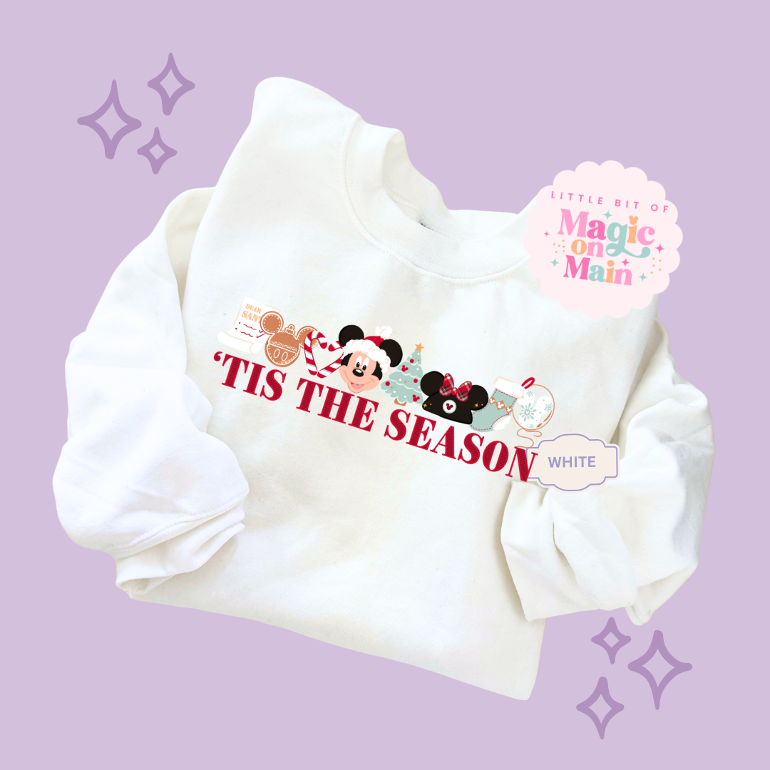 PRINTED TIS THE SEASON - EXCLUSIVE TO MoM - TODDLER / YOUTH SWEATSHIRT