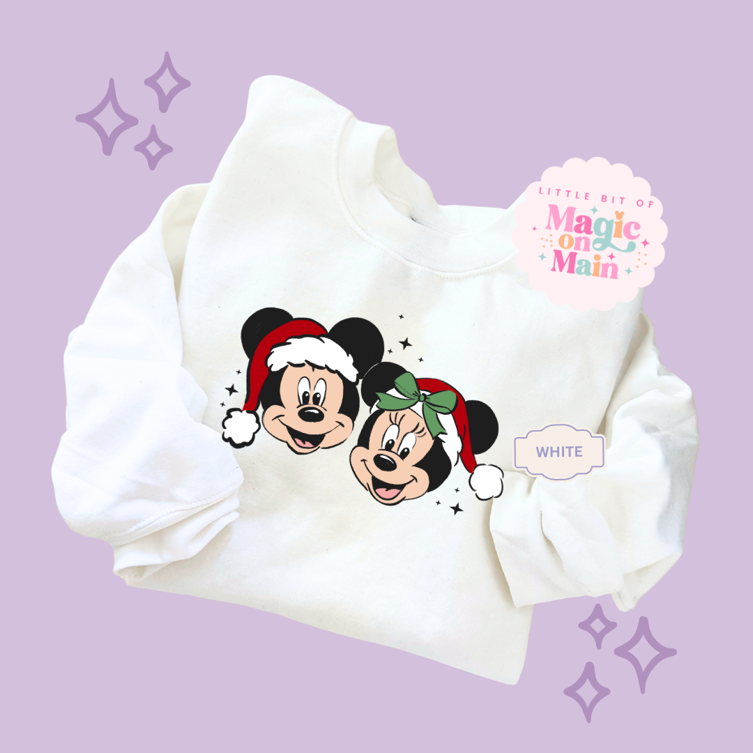 PRINTED MERRY MCKY MNIE - EXCLUSIVE TO MoM - TODDLER / YOUTH SWEATSHIRT