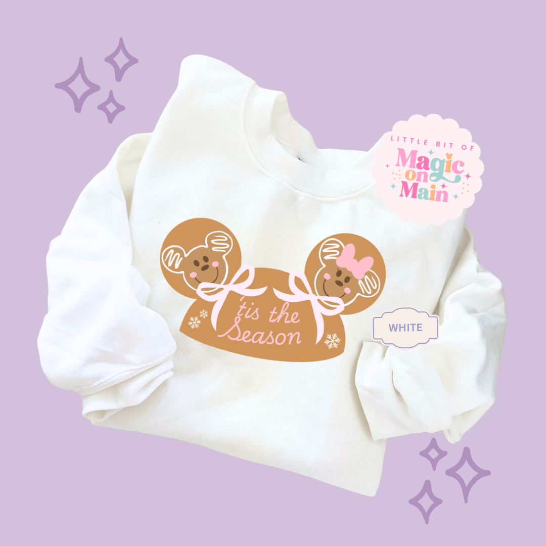 PRINTED GINGERBREAD HOLIDAY HAT - EXCLUSIVE TO MoM - TODDLER / YOUTH SWEATSHIRT