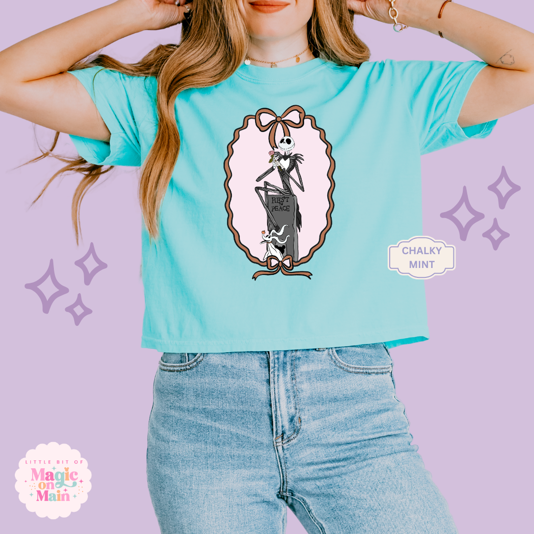 PRINTED JACK AND DOG - WOMENS BOXY T-SHIRT