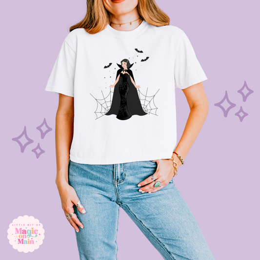 PRINTED SNOW WHITE - WOMENS BOXY T-SHIRT