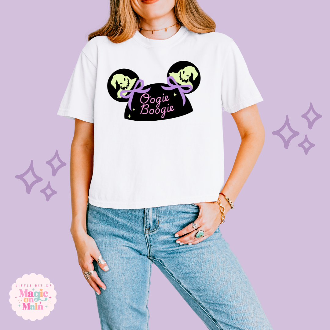 PRINTED BOOGIE BASH - EXCLUSIVE TO MoM - WOMENS BOXY T-SHIRT