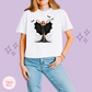 PRINTED SNOW POCAHONTAS - WOMENS BOXY T-SHIRT