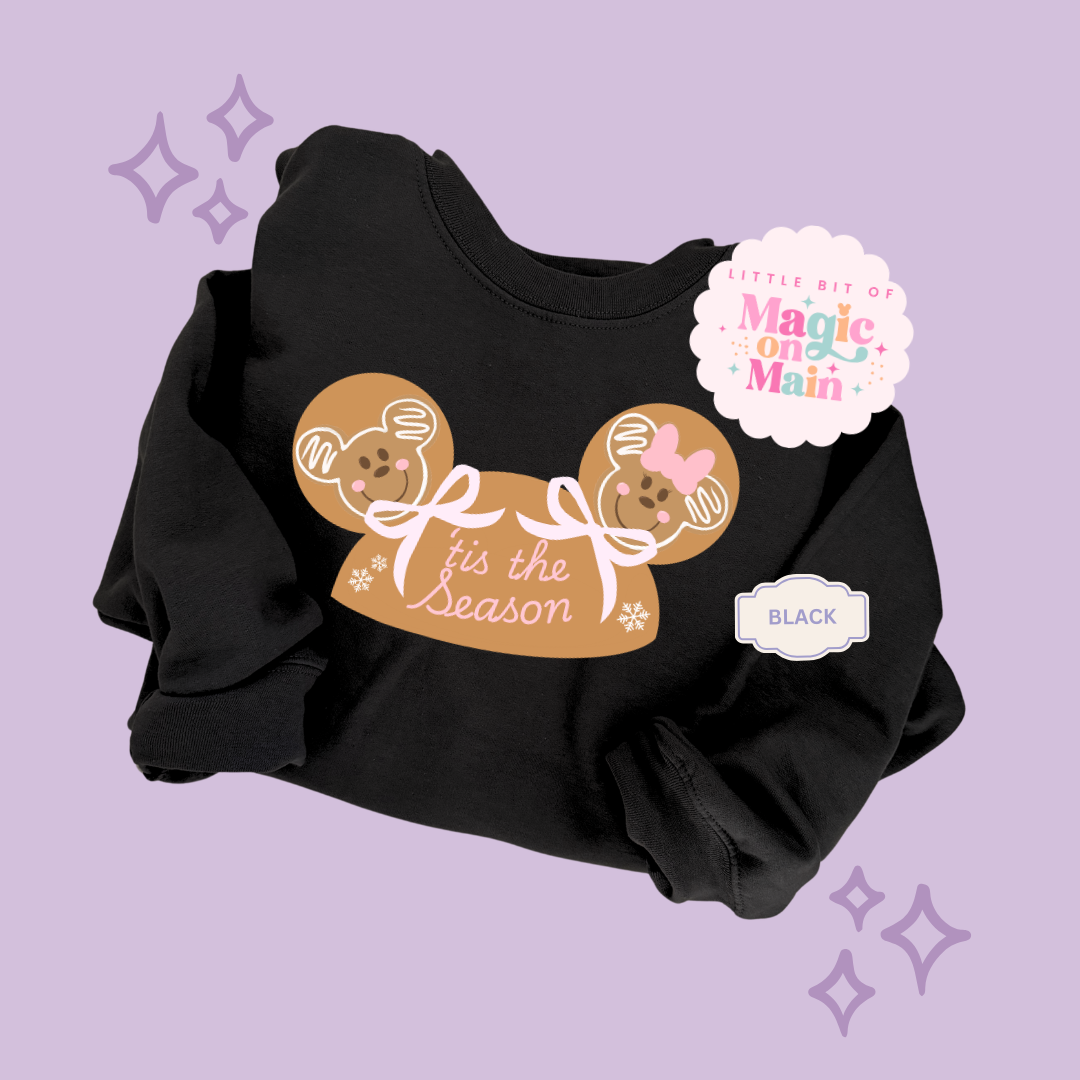PRINTED GINGERBREAD HOLIDAY HAT - EXCLUSIVE TO MoM - TODDLER / YOUTH SWEATSHIRT