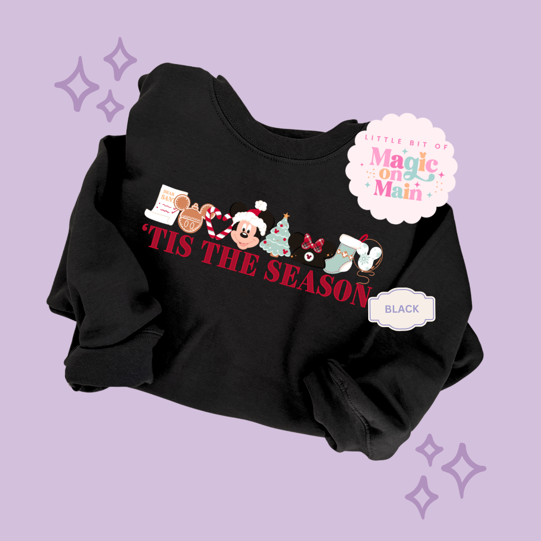 PRINTED TIS THE SEASON - EXCLUSIVE TO MoM - TODDLER / YOUTH SWEATSHIRT