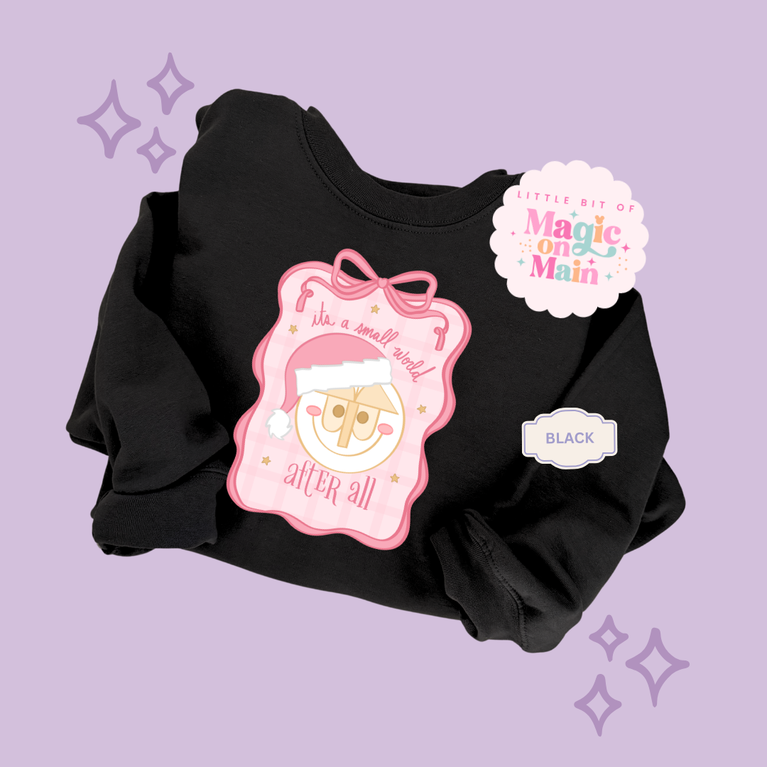 PRINTED SML WORLD COQUETTE - EXCLUSIVE TO MoM - TODDLER / YOUTH SWEATSHIRT
