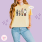 PRINTED NBC - WOMENS BOXY T-SHIRT