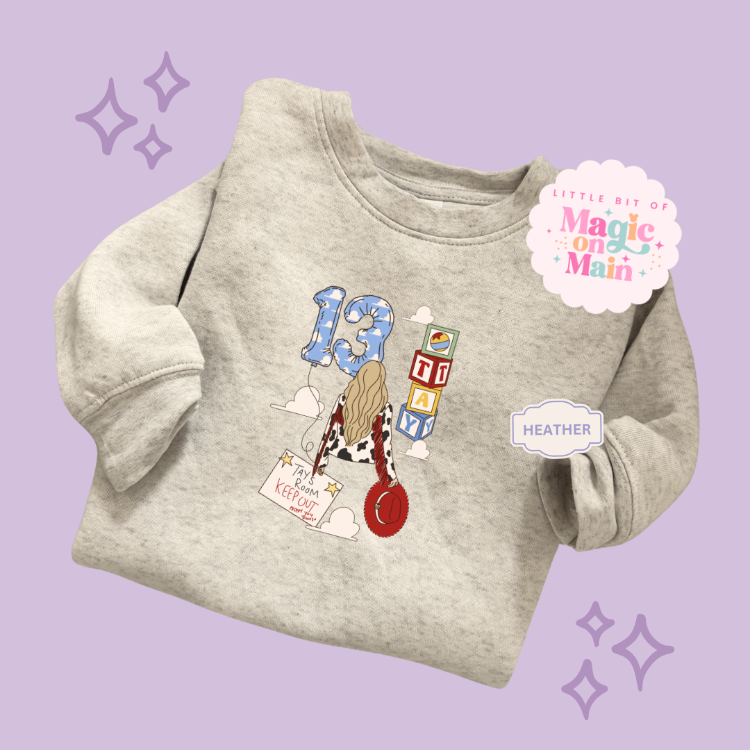 PRINTED TAYS STORY TODDLER / YOUTH SWEATSHIRT