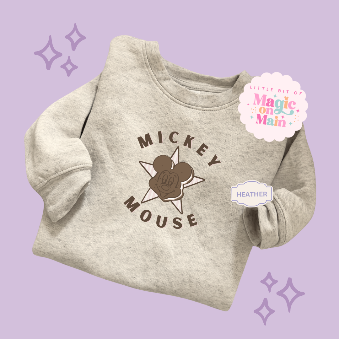 PRINTED MCKY SNACKS - EXCLUSIVE TO MoM - TODDLER / YOUTH SWEATSHIRT 10062