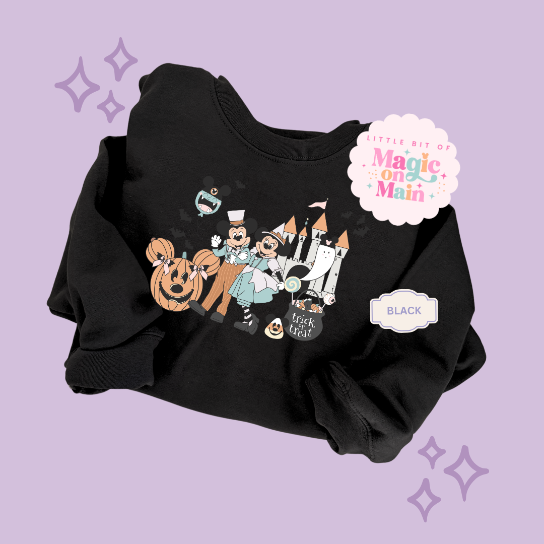 PRINTED MAIN ST HALLOWEEN - TODDLER / YOUTH SWEATSHIRT