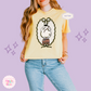 PRINTED OOGIE COQUETTE - WOMENS BOXY T-SHIRT