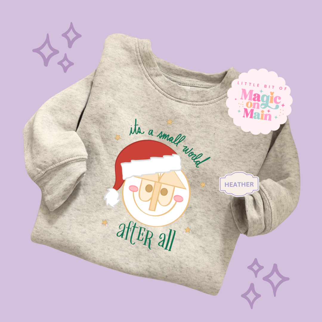 PRINTED SML WORLD - EXCLUSIVE TO MoM - TODDLER / YOUTH SWEATSHIRT