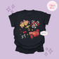 PRINTED RED CAR ELEMENTS COQUETTE - ADULT T-SHIRT