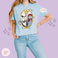 PRINTED JACK SALLY - WOMENS BOXY T-SHIRT
