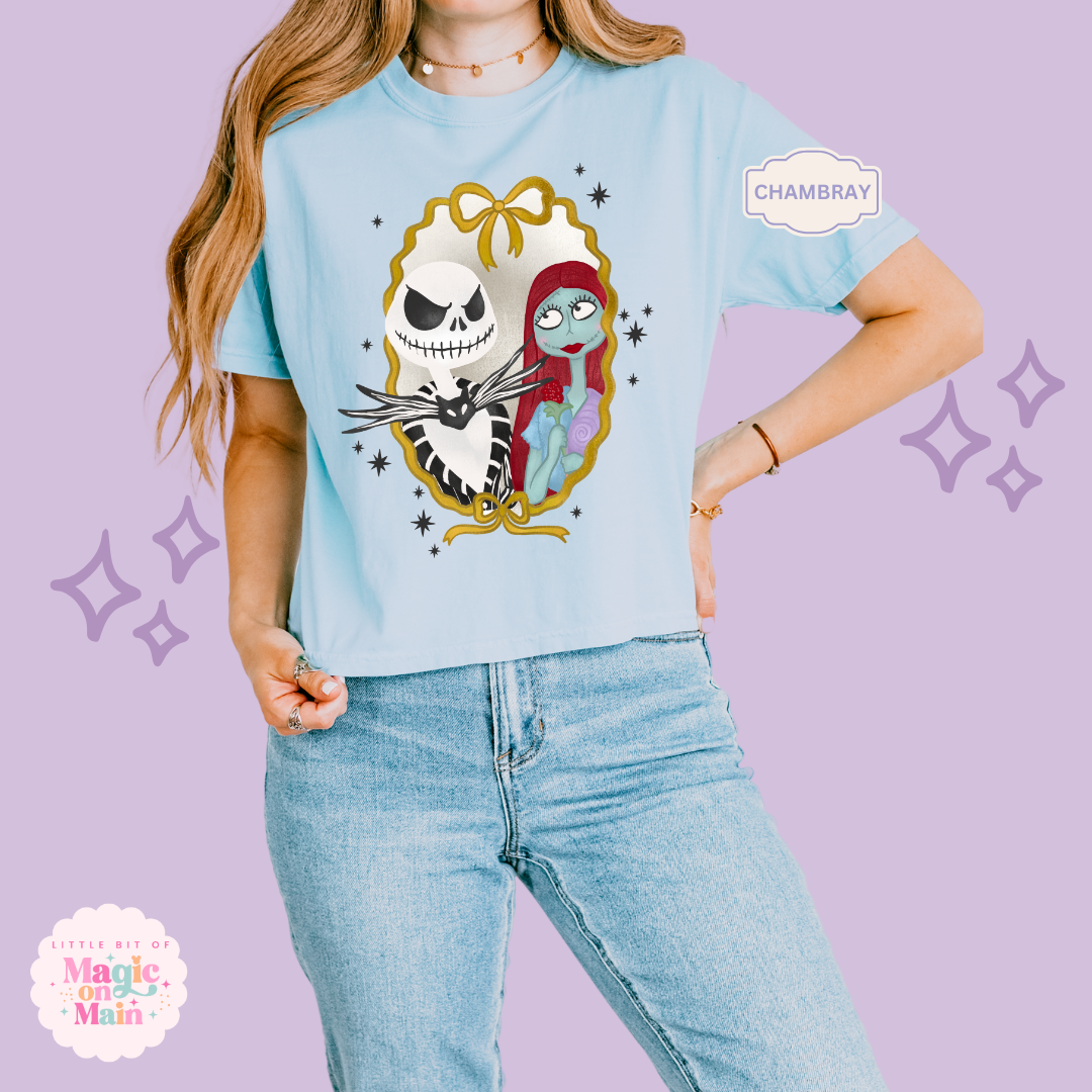 PRINTED JACK SALLY - WOMENS BOXY T-SHIRT
