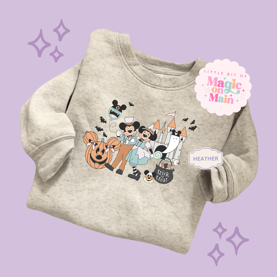PRINTED MAIN ST HALLOWEEN - TODDLER / YOUTH SWEATSHIRT