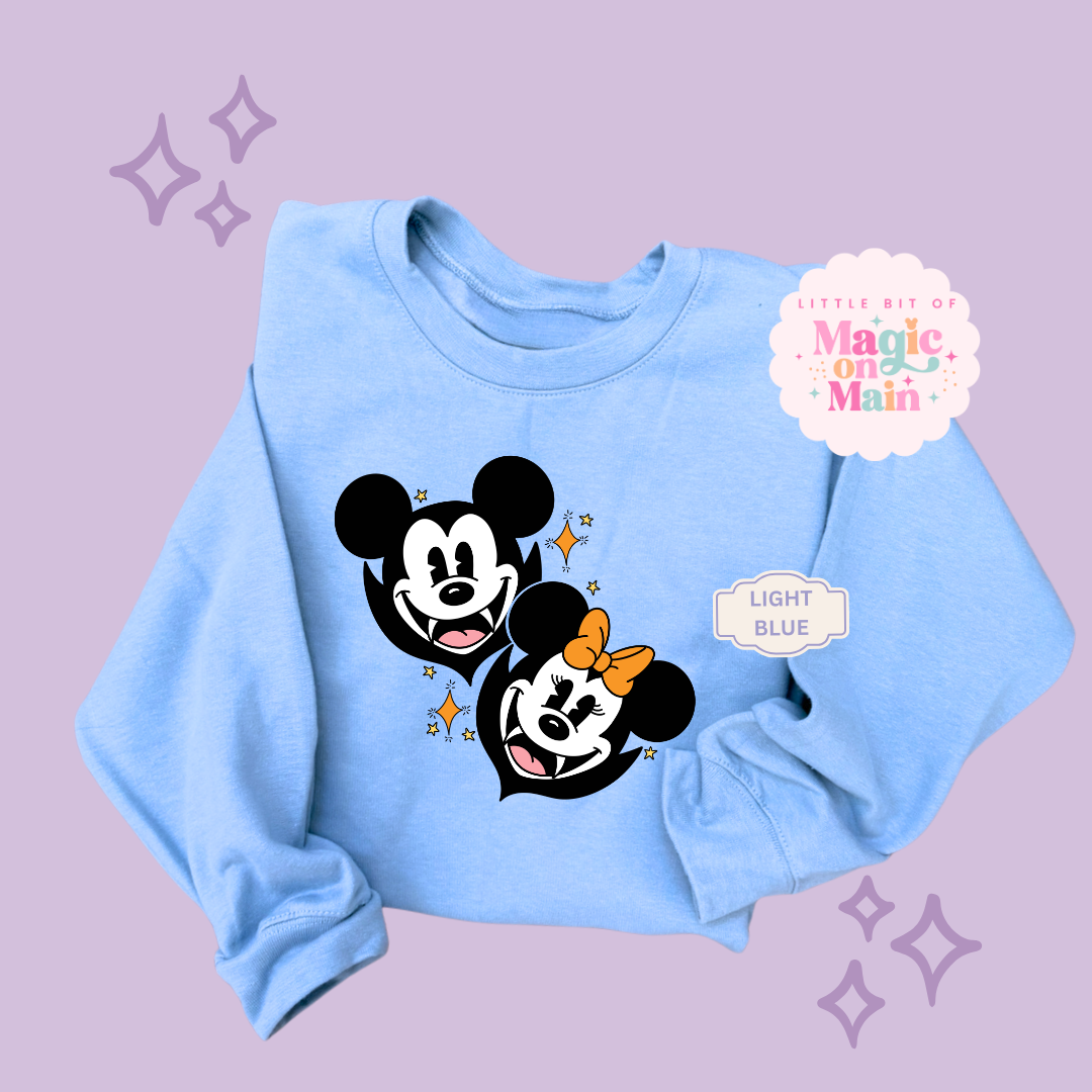 PRINTED MCKY VAMPIRE - EXCLUSIVE TO MoM - TODDLER / YOUTH SWEATSHIRT 10058