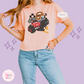 PRINTED CAR FRIENDS - WOMENS BOXY T-SHIRT