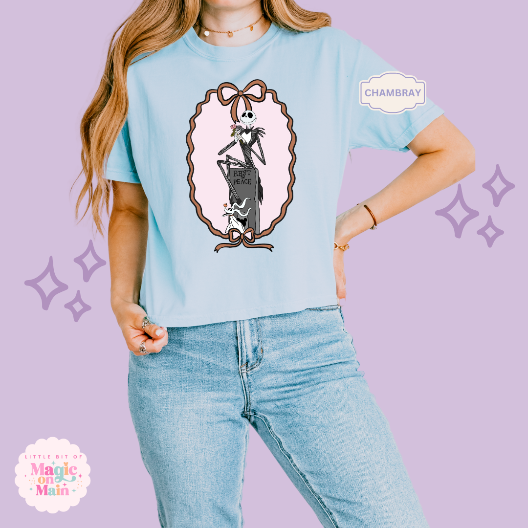 PRINTED JACK AND DOG - WOMENS BOXY T-SHIRT