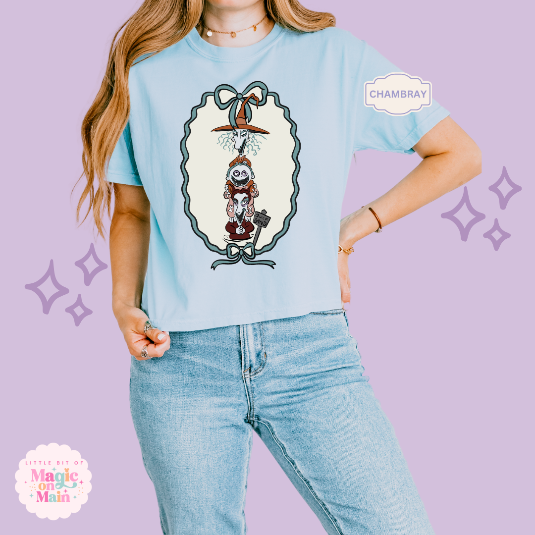 PRINTED LOCK SHOCK BARREL - WOMENS BOXY T-SHIRT
