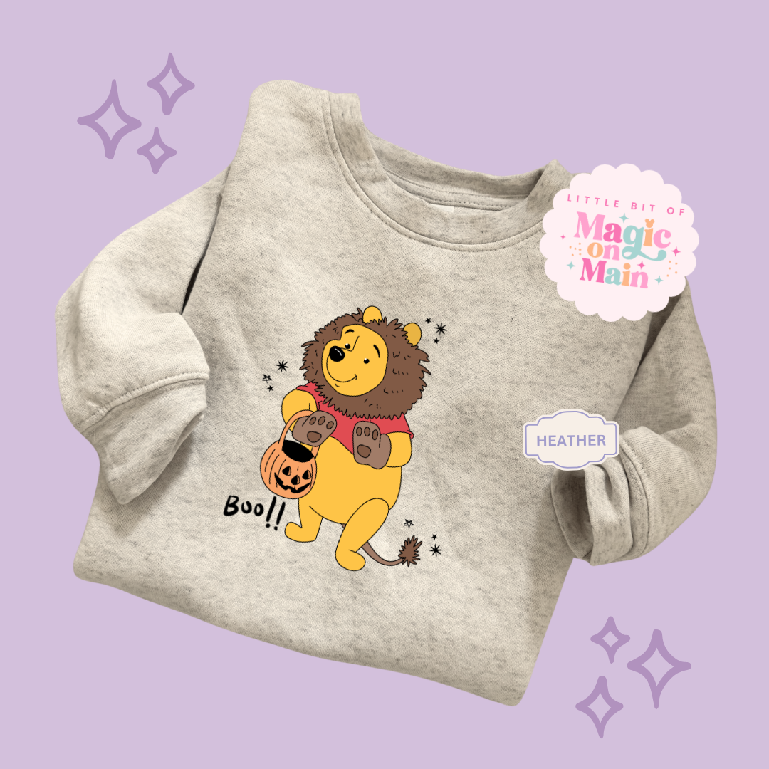 PRINTED BEARY SCARY - EXCLUSIVE TO MoM - TODDLER / YOUTH SWEATSHIRT