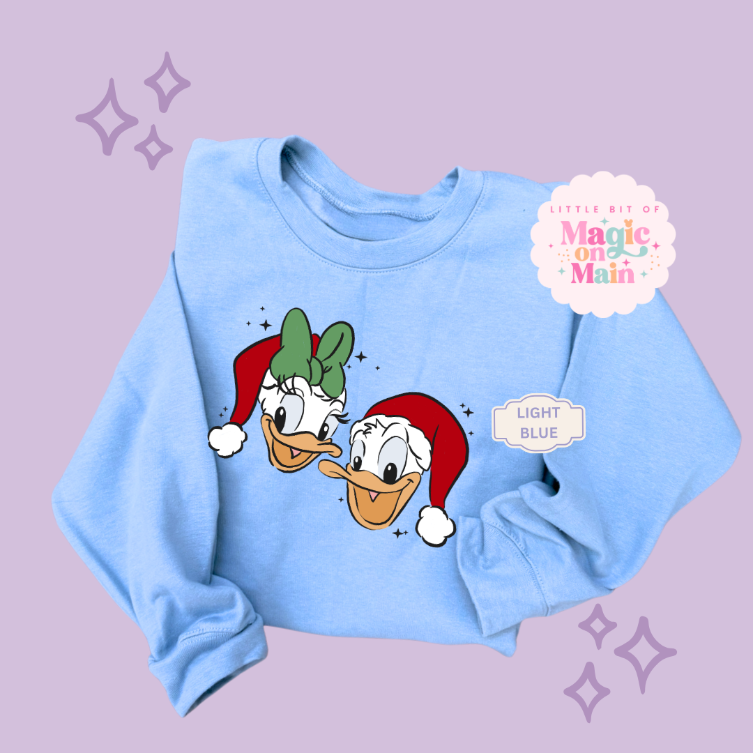PRINTED MERRY DNLD DAISY - EXCLUSIVE TO MoM - TODDLER / YOUTH SWEATSHIRT