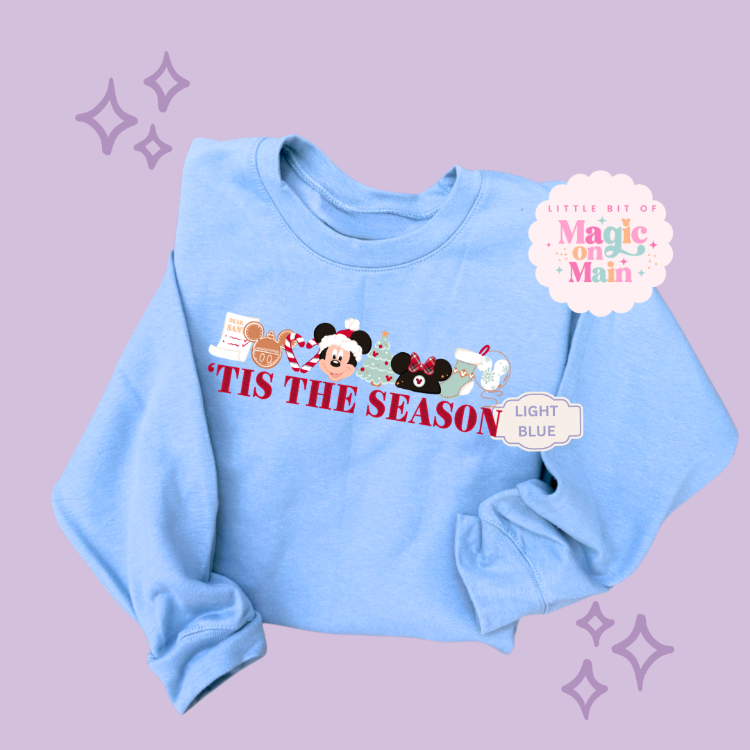 PRINTED TIS THE SEASON - EXCLUSIVE TO MoM - TODDLER / YOUTH SWEATSHIRT