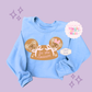 PRINTED GINGERBREAD HOLIDAY HAT - EXCLUSIVE TO MoM - TODDLER / YOUTH SWEATSHIRT
