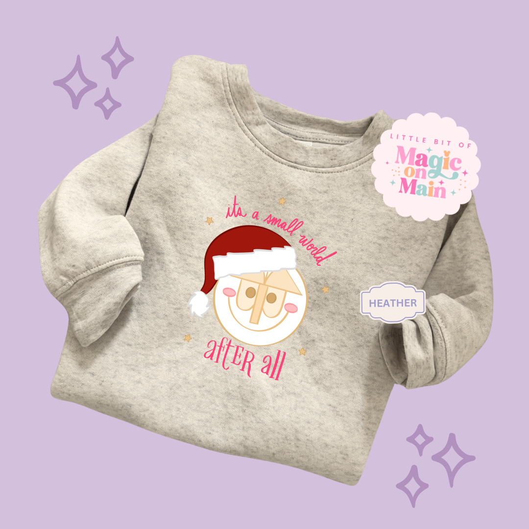 PRINTED SML WORLD - EXCLUSIVE TO MoM - TODDLER / YOUTH SWEATSHIRT