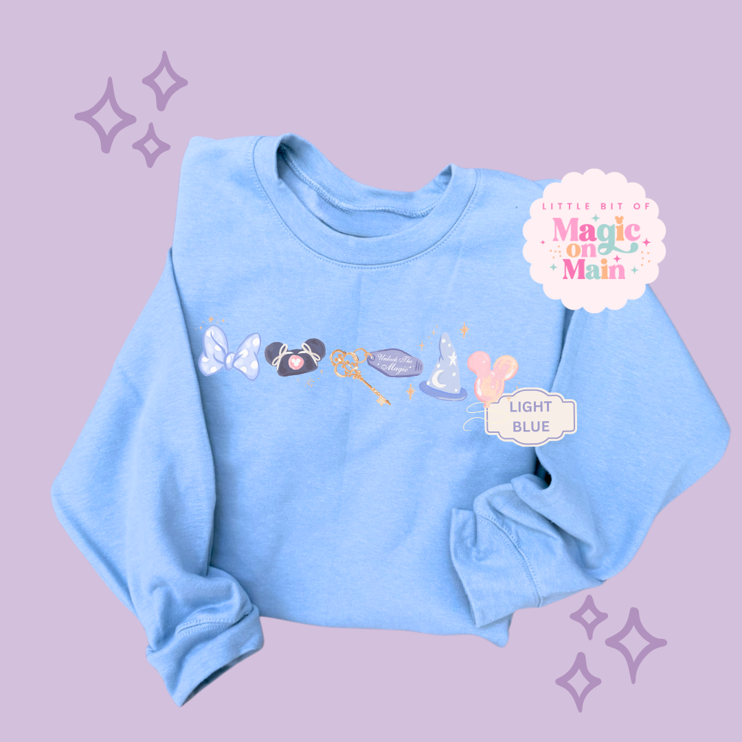 PRINTED PARK DAY MAGIC - EXCLUSIVE TO MoM - TODDLER / YOUTH SWEATSHIRT