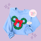 PRINTED MCKY WREATH - EXCLUSIVE TO MoM - TODDLER / YOUTH SWEATSHIRT