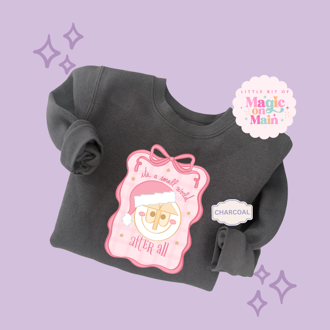 PRINTED SML WORLD COQUETTE - EXCLUSIVE TO MoM - TODDLER / YOUTH SWEATSHIRT