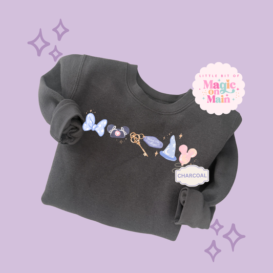 PRINTED PARK DAY MAGIC - EXCLUSIVE TO MoM - TODDLER / YOUTH SWEATSHIRT