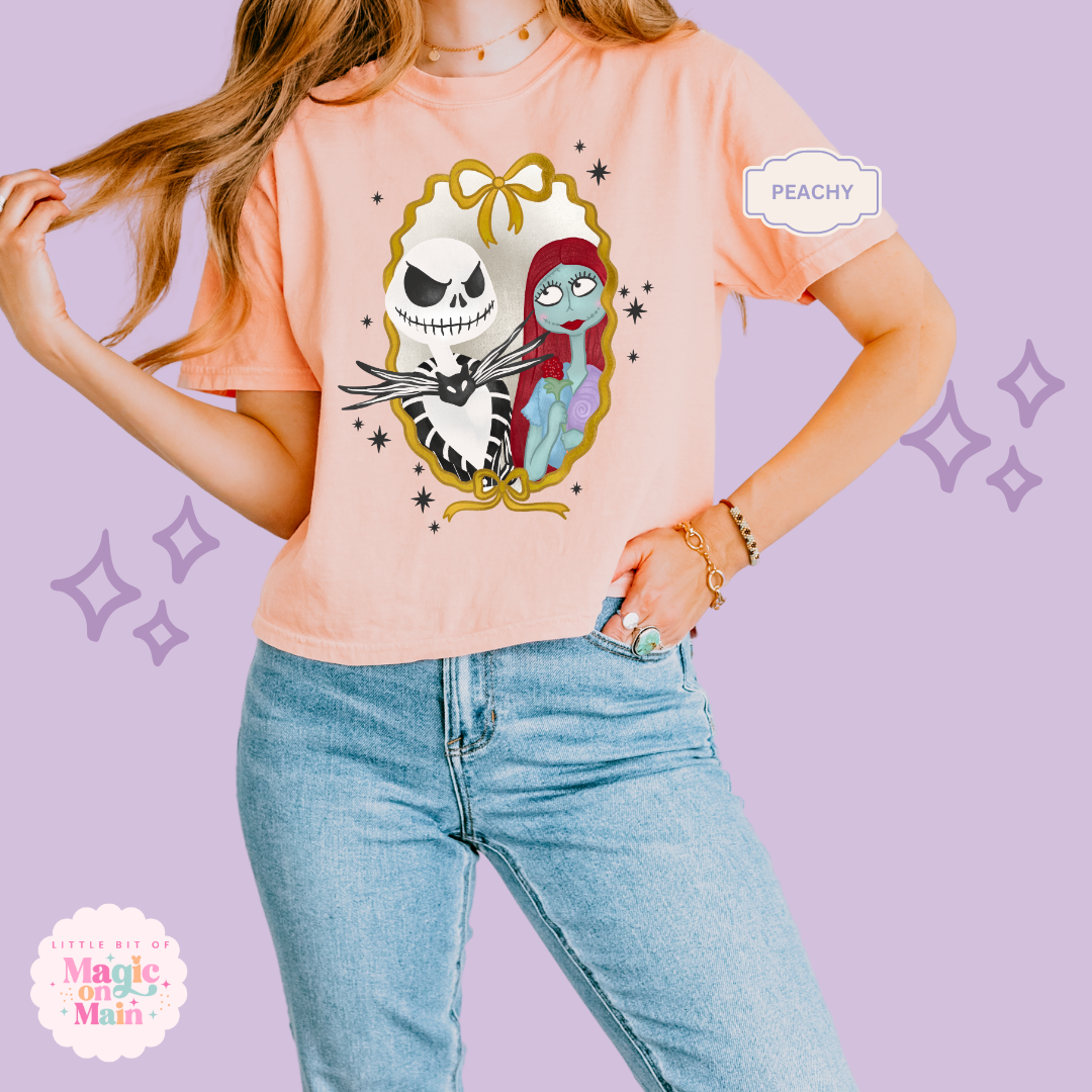 PRINTED JACK SALLY - WOMENS BOXY T-SHIRT