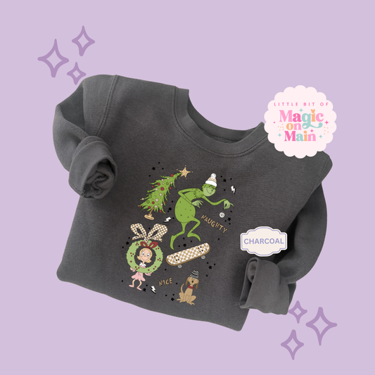 PRINTED MAX AND FRIENDS - EXCLUSIVE TO MoM - TODDLER / YOUTH SWEATSHIRT