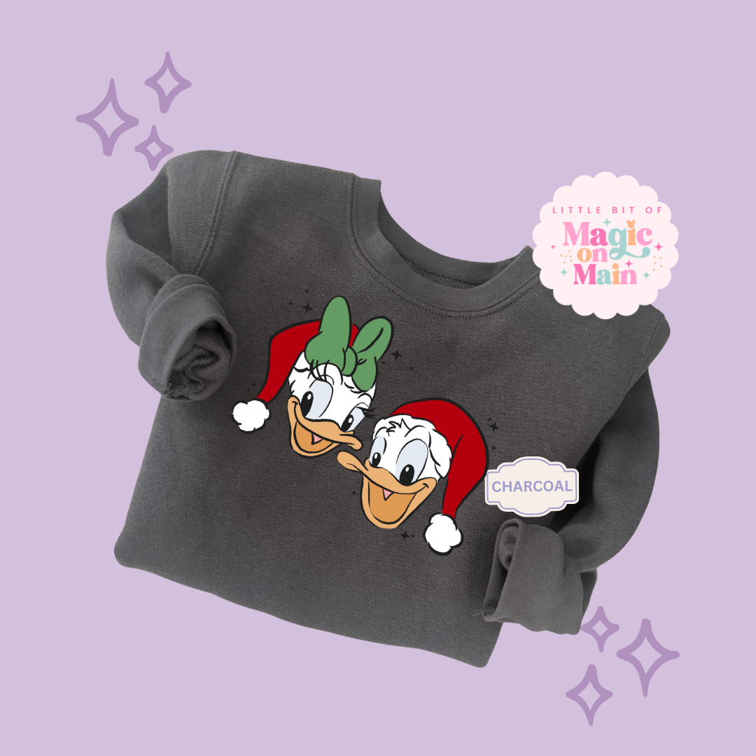 PRINTED MERRY DNLD DAISY - EXCLUSIVE TO MoM - TODDLER / YOUTH SWEATSHIRT