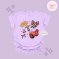 PRINTED RED CAR ELEMENTS COQUETTE - ADULT T-SHIRT