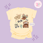 PRINTED BROWN TRUCK COQUETTE - ADULT T-SHIRT