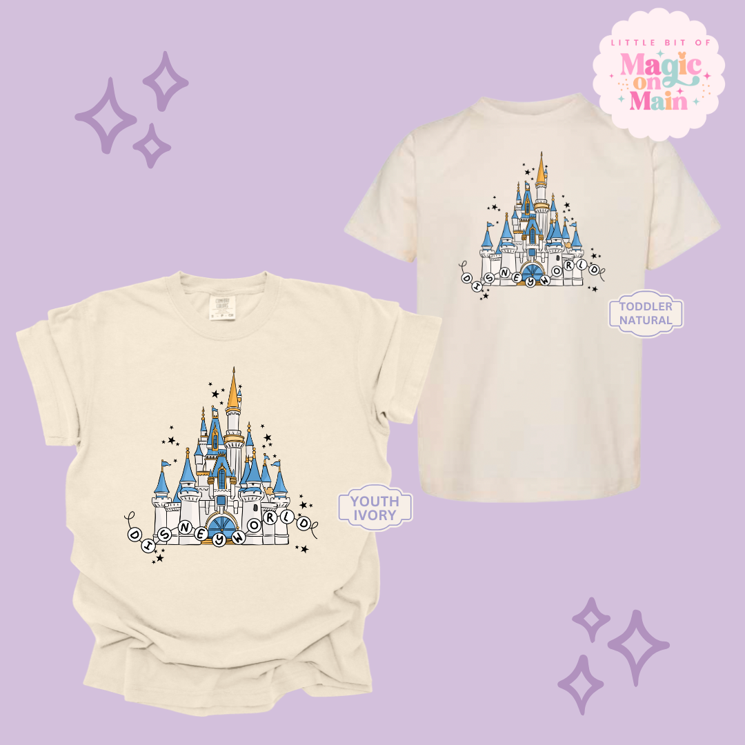 PRINTED DWORLD CASTLE - YOUTH/TODDLER