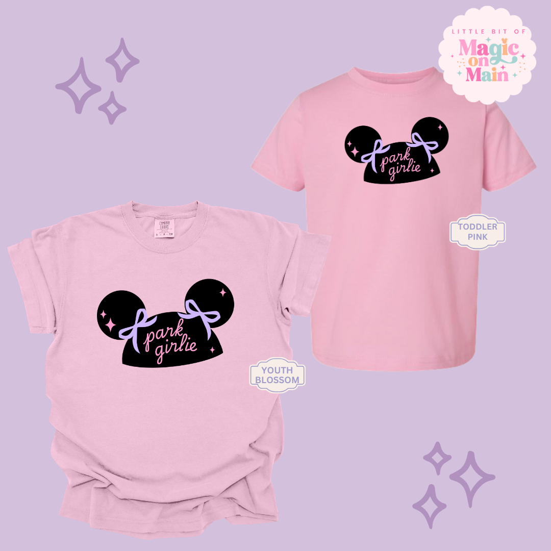 PRINTED PARK GIRLIE HAT - EXCLUSIVE TO MoM - YOUTH/TODDLER T-SHIRT