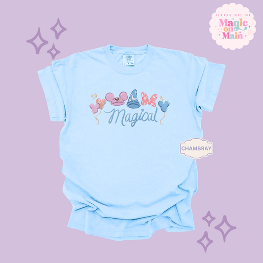 EMBROIDERED MAGICAL - ADULT T-SHIRT