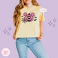 PRINTED PINK PUMPKIN - EXCLUSIVE TO MoM - WOMENS BOXY T-SHIRT