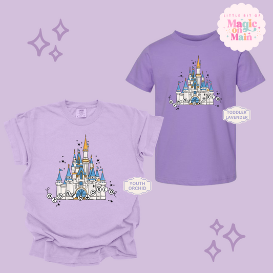 PRINTED DWORLD CASTLE - YOUTH/TODDLER